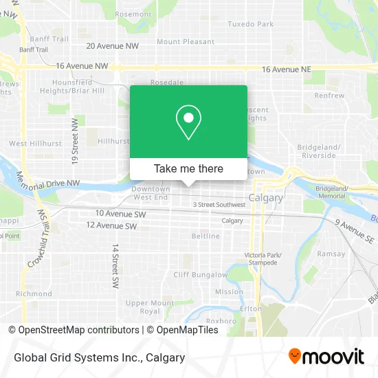 Global Grid Systems Inc. map