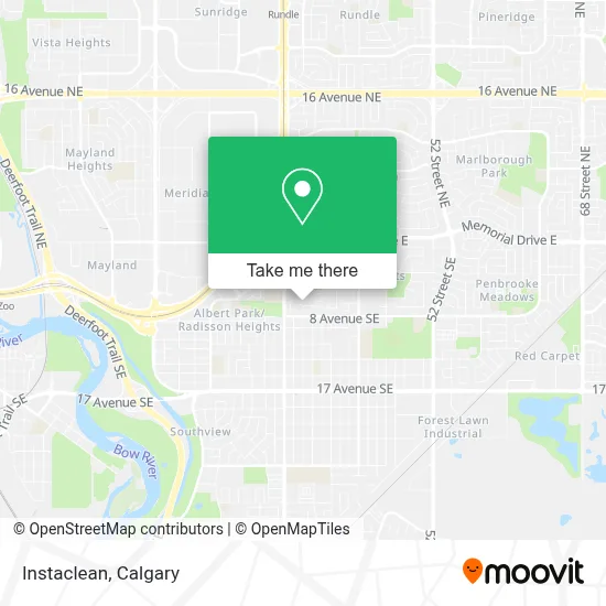 Instaclean map