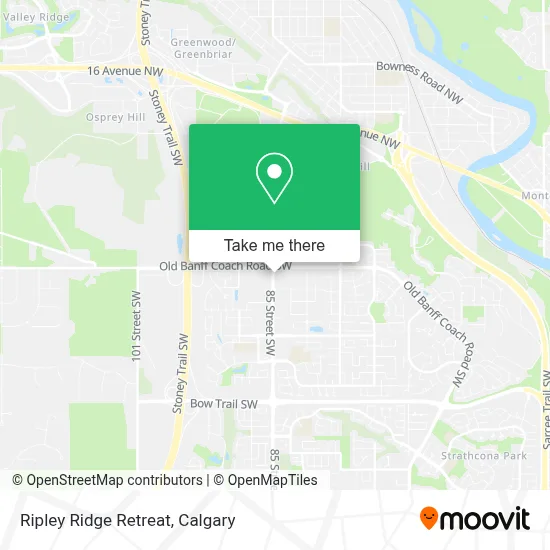 Ripley Ridge Retreat map