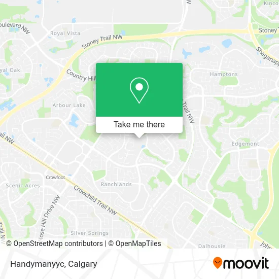 Handymanyyc map