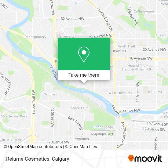 Relume Cosmetics map
