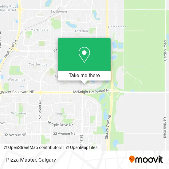 Pizza Master map