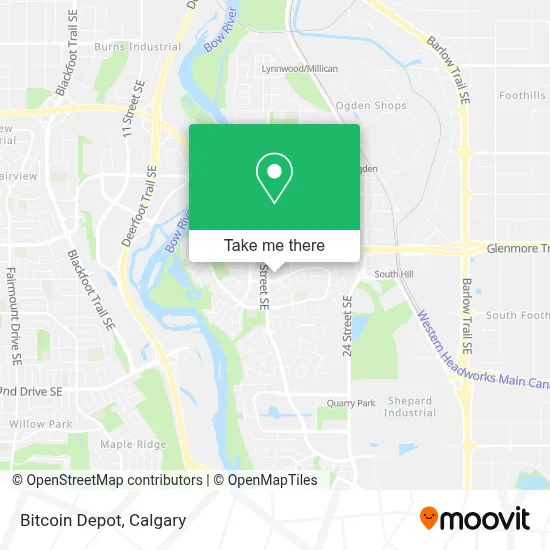 Bitcoin Depot map
