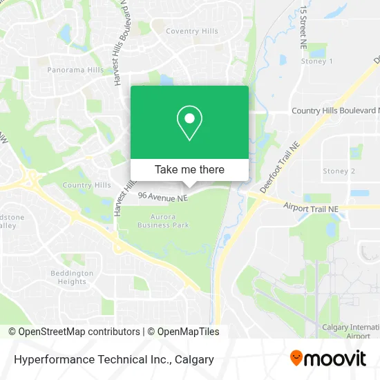 Hyperformance Technical Inc. map
