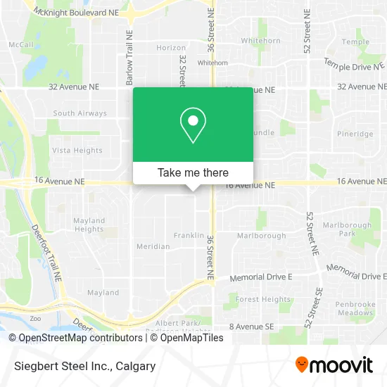 Siegbert Steel Inc. map