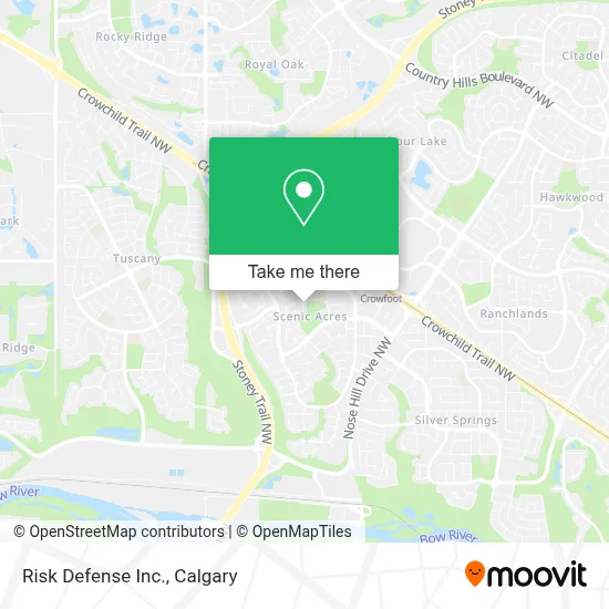 Risk Defense Inc. map
