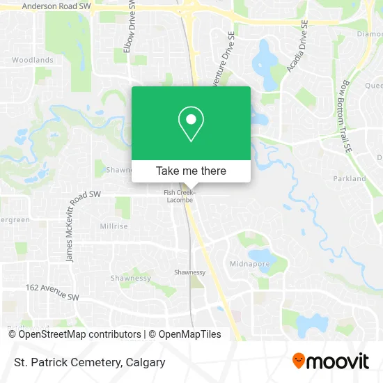 St. Patrick Cemetery map