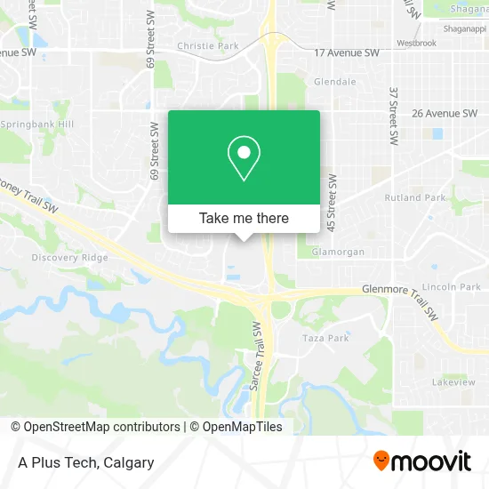 A Plus Tech map