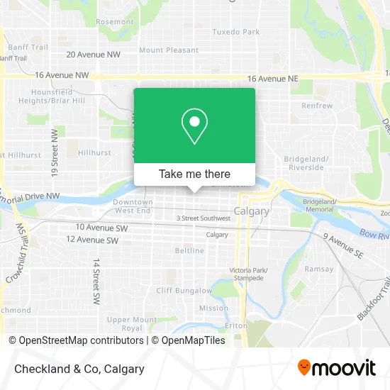 Checkland & Co map