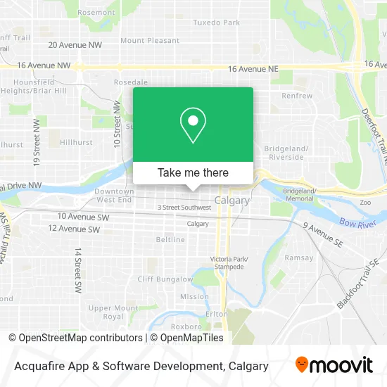 Acquafire App & Software Development map
