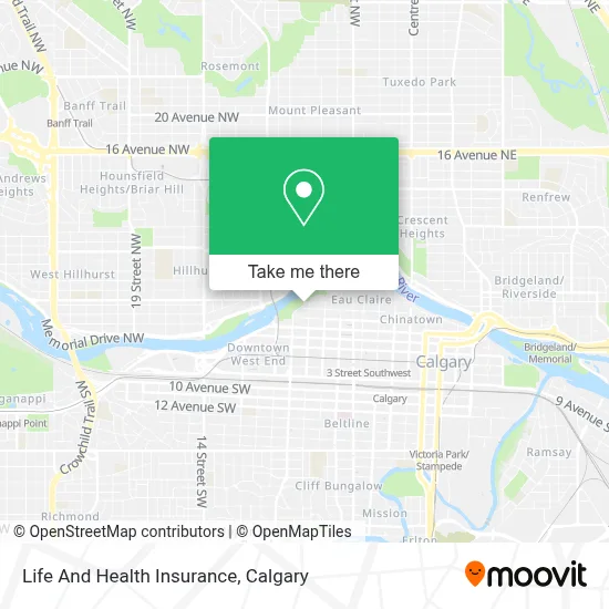 Life And Health Insurance map