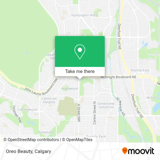 Oreo Beauty map