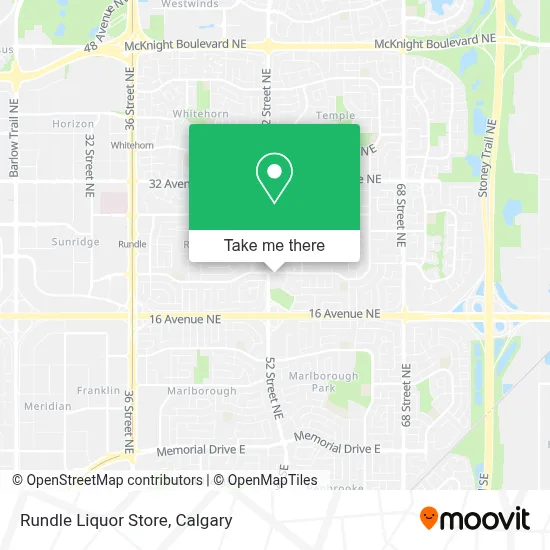 Rundle Liquor Store map