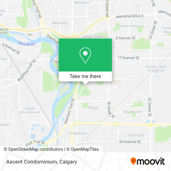 Ascent Condominium map