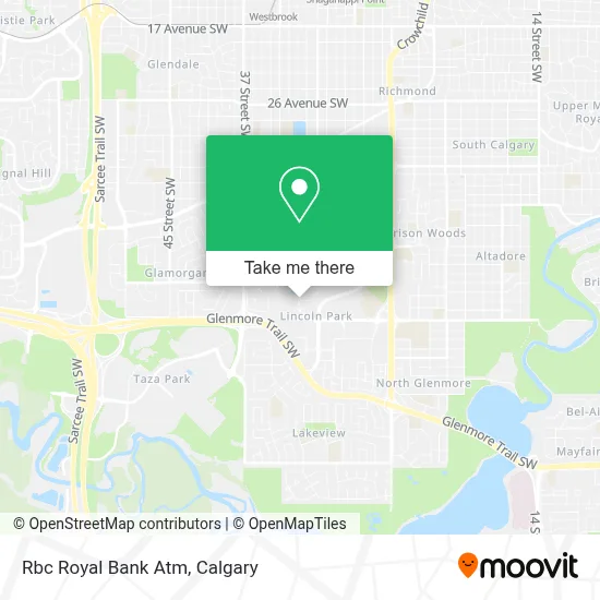 Rbc Royal Bank Atm map