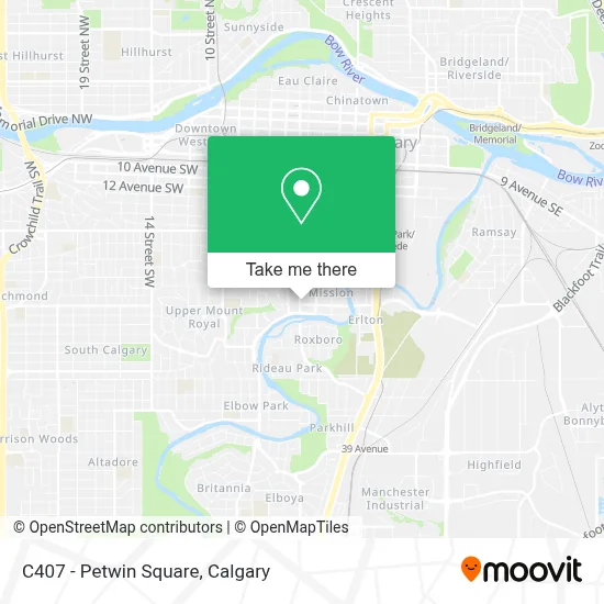C407 - Petwin Square map