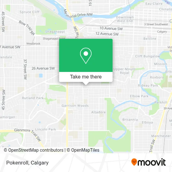 Pokenroll map