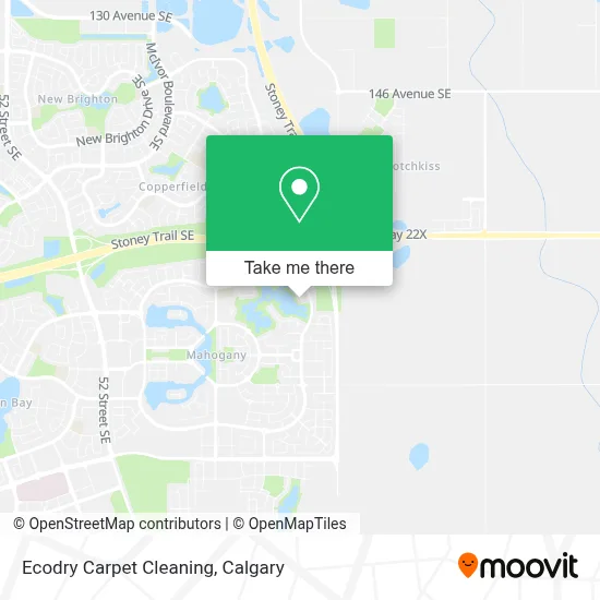 Ecodry Carpet Cleaning map