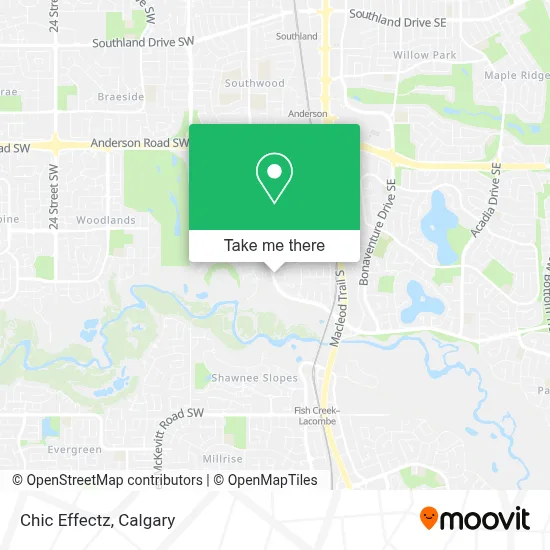 Chic Effectz map