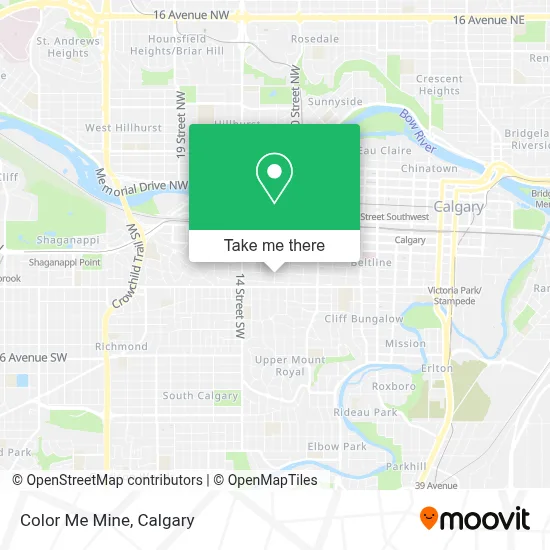 Color Me Mine map