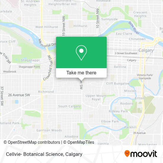 Cellvie- Botanical Science map