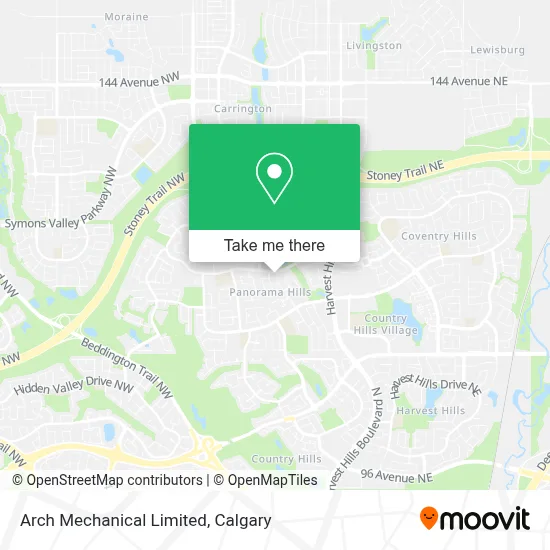 Arch Mechanical Limited map