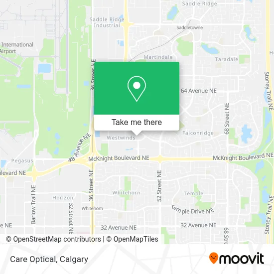 Care Optical map