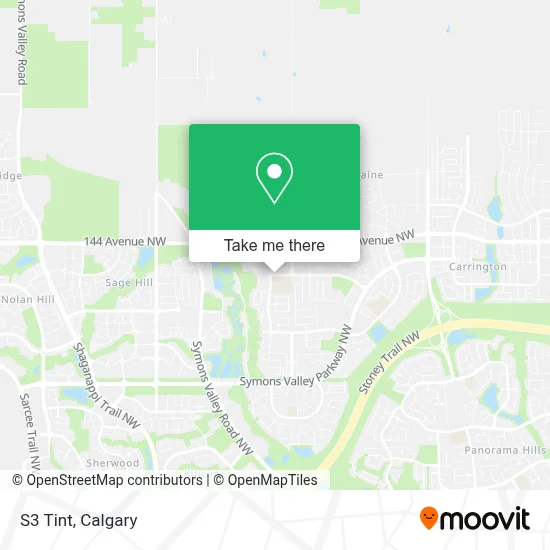 S3 Tint map