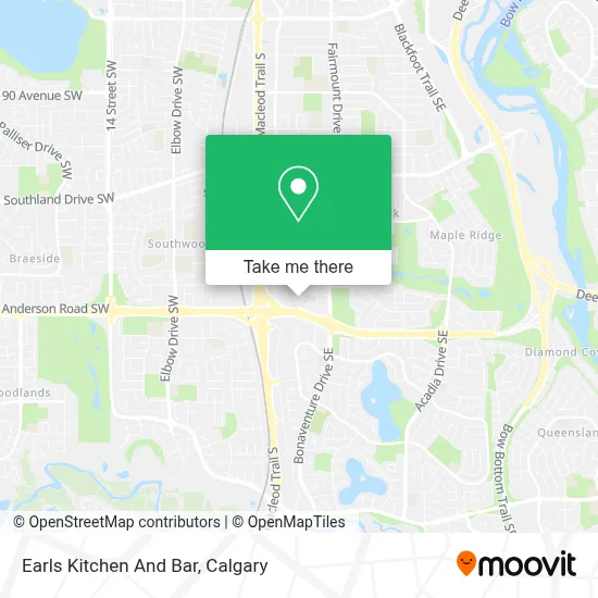 Earls Kitchen And Bar map