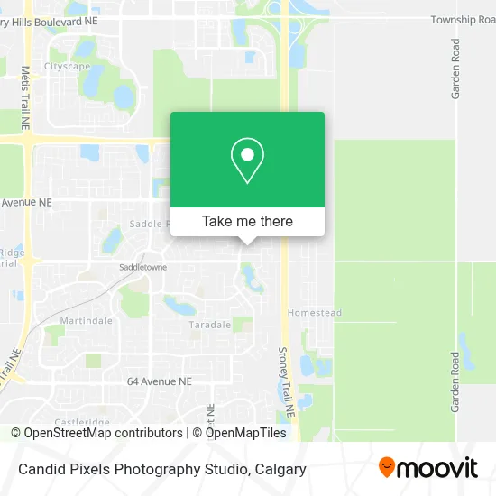 Candid Pixels Photography Studio map