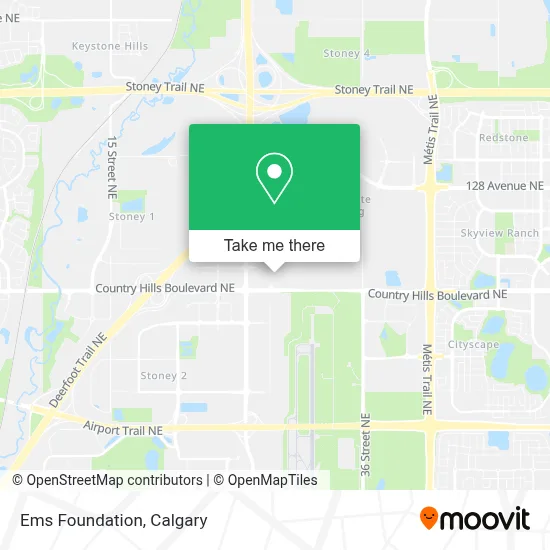 Ems Foundation map