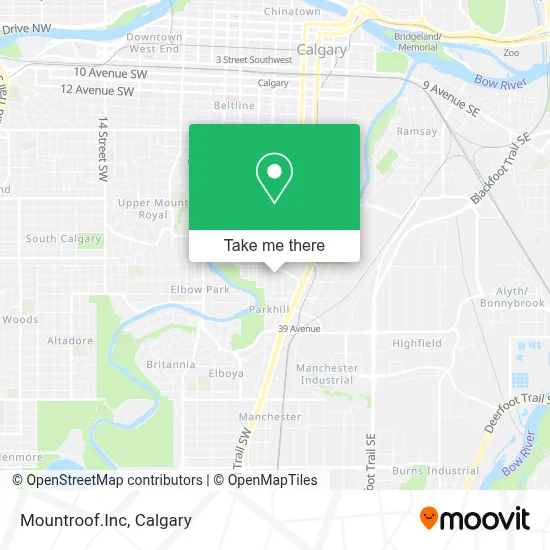 Mountroof.Inc map