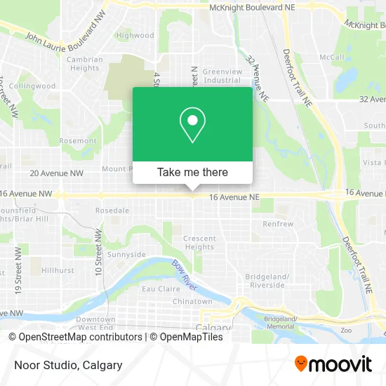 Noor Studio map