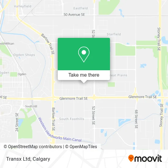 Transx Ltd map