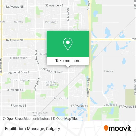 Equilibrium Massage map