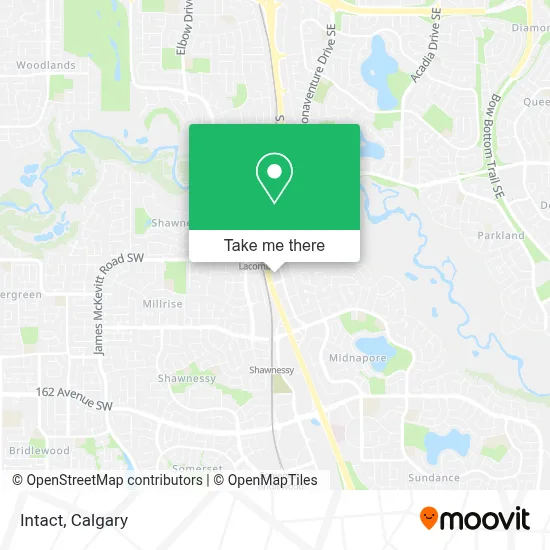 Intact map