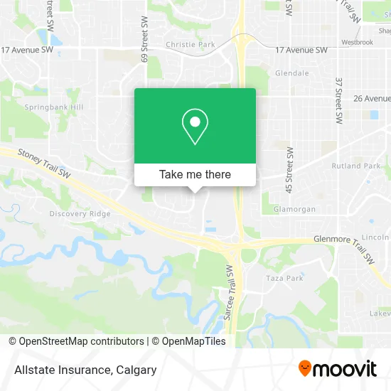 Allstate Insurance map