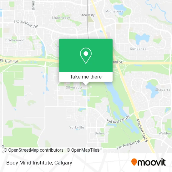 Body Mind Institute map