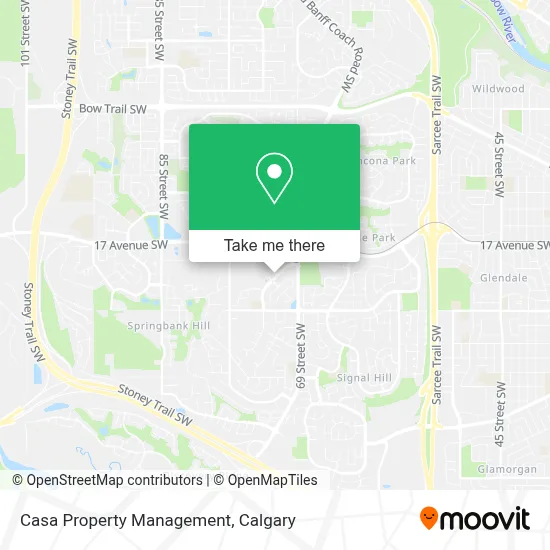 Casa Property Management map