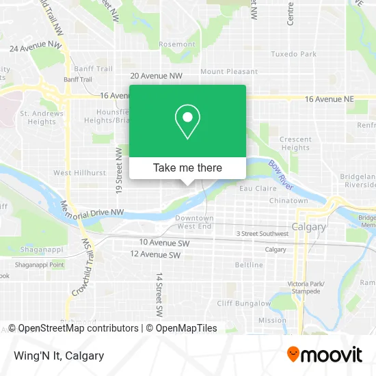 Wing'N It map