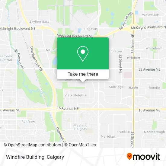 Windfire Building map