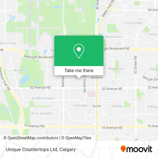 Unique Countertops Ltd map