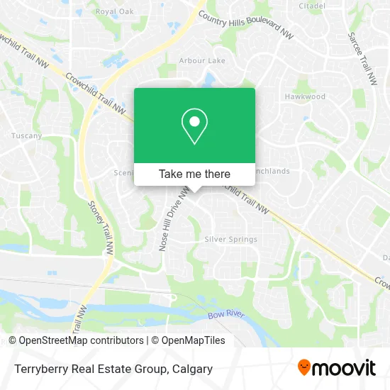Terryberry Real Estate Group map