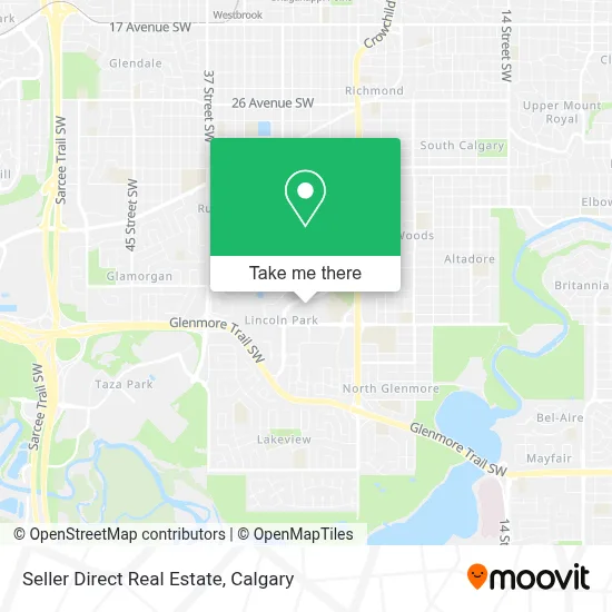 Seller Direct Real Estate map