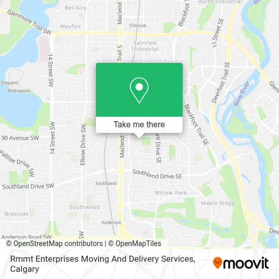 Rmmt Enterprises Moving And Delivery Services map