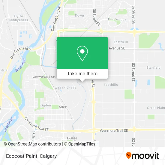 Ecocoat Paint map