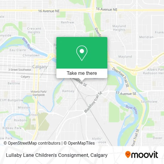 Lullaby Lane Children's Consignment map