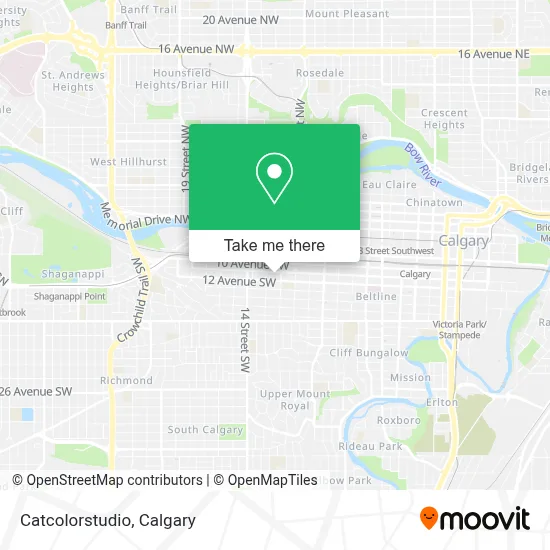 Catcolorstudio map