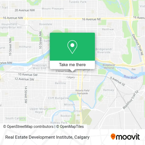 Real Estate Development Institute map