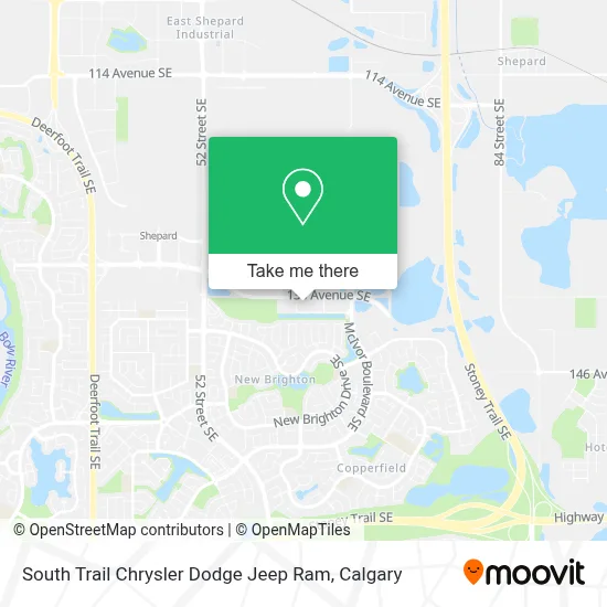 South Trail Chrysler Dodge Jeep Ram map